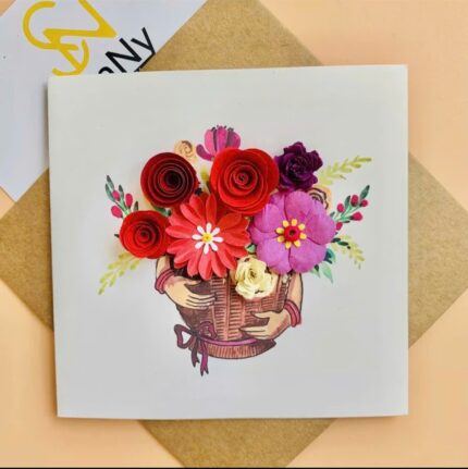 Flower card