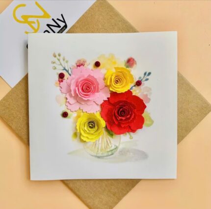 flower card